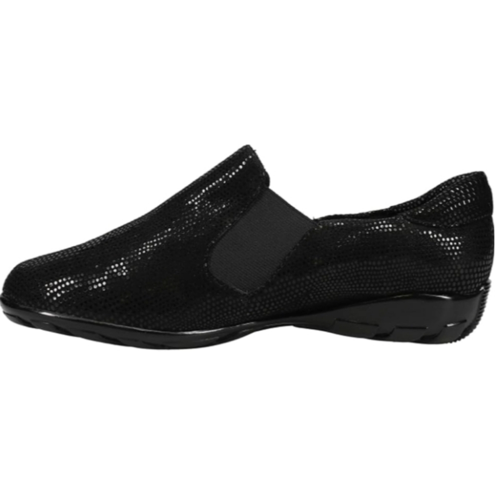 NWT.Vaneli Black Sequin Slip-On Loafers - Picture 2 of 8